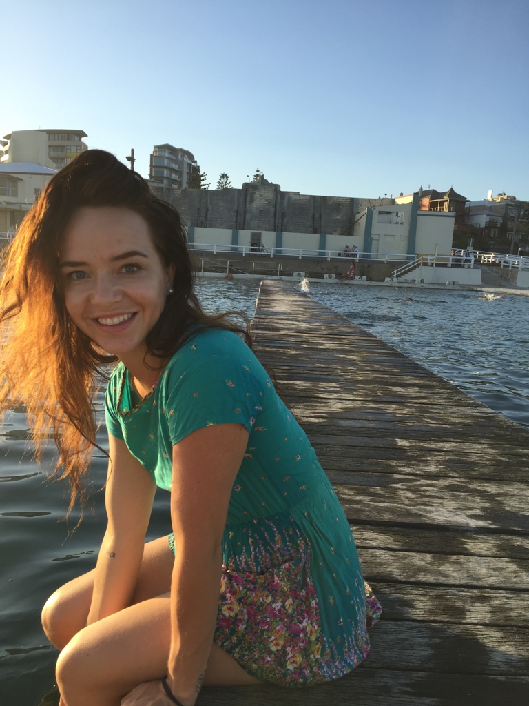 Blue sky and sunshine on Mari's face - new adventures are calling ...