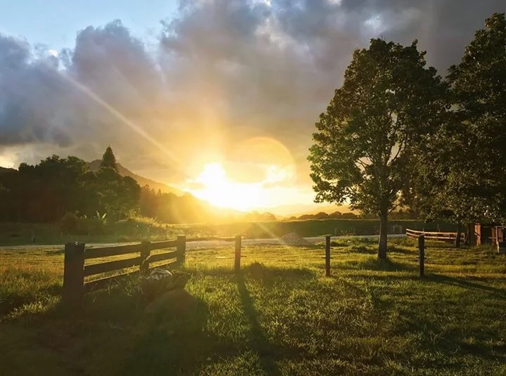 Another beautiful sunset at the farm