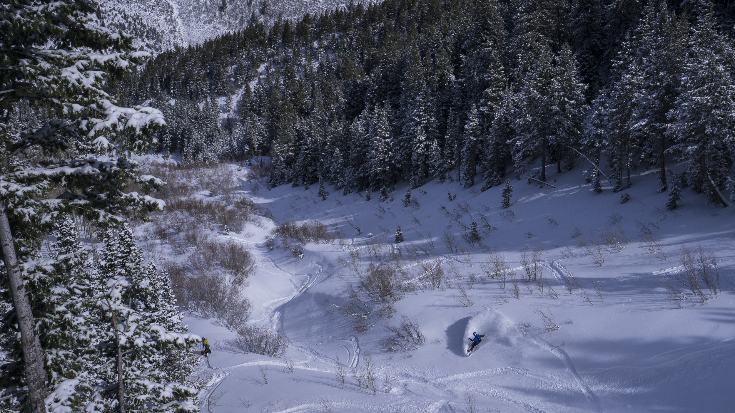  Zach Husted slashing pow  Photo: Ryan Irvin 