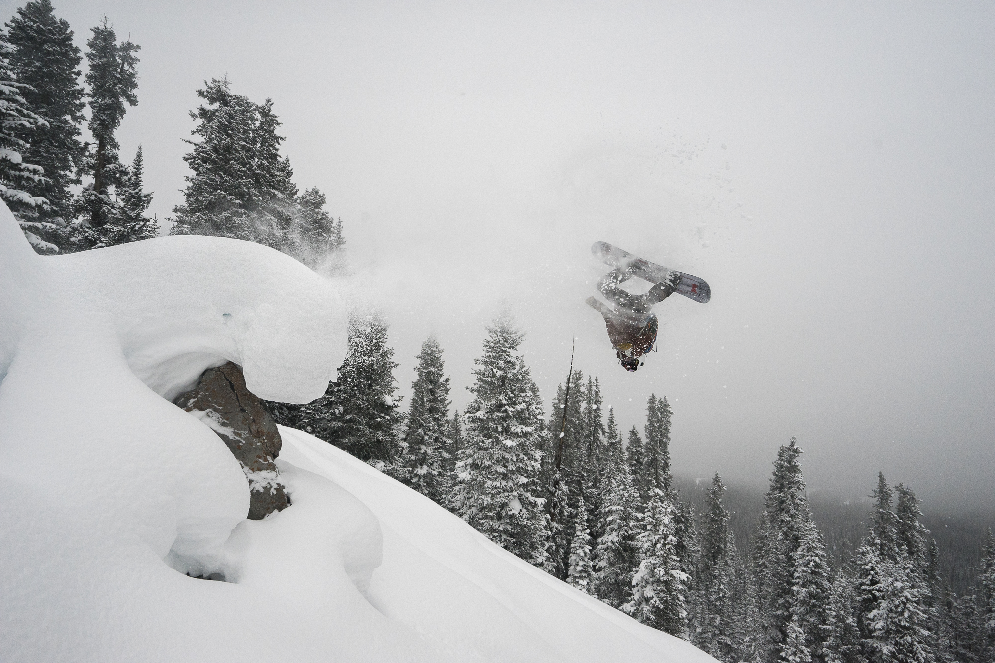  Brian throwing his laid out backy on Cupcakes at Vail Pass  Photo: Ryan Irvin 