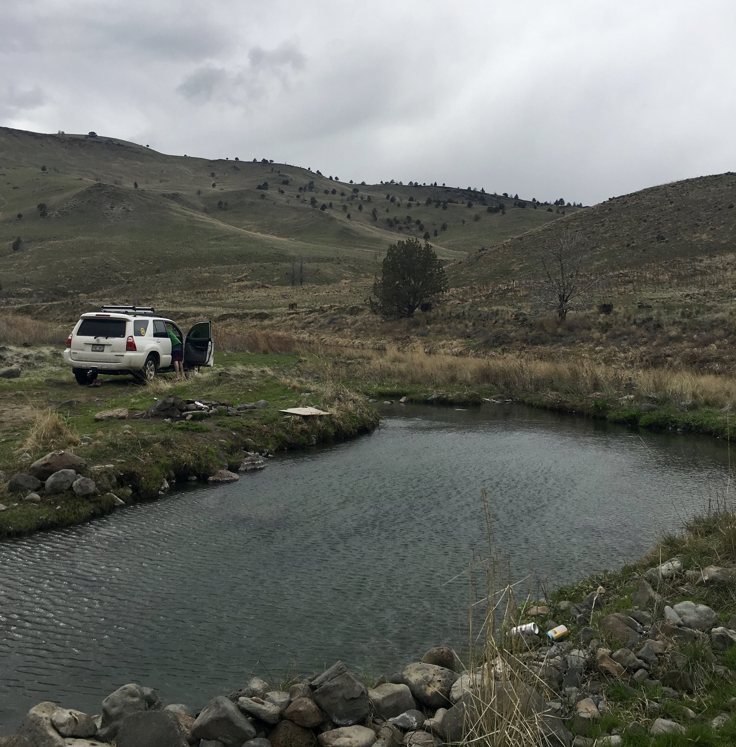 Juntura Hot Springs on the Oregon-Idaho border Photo: Zach Husted