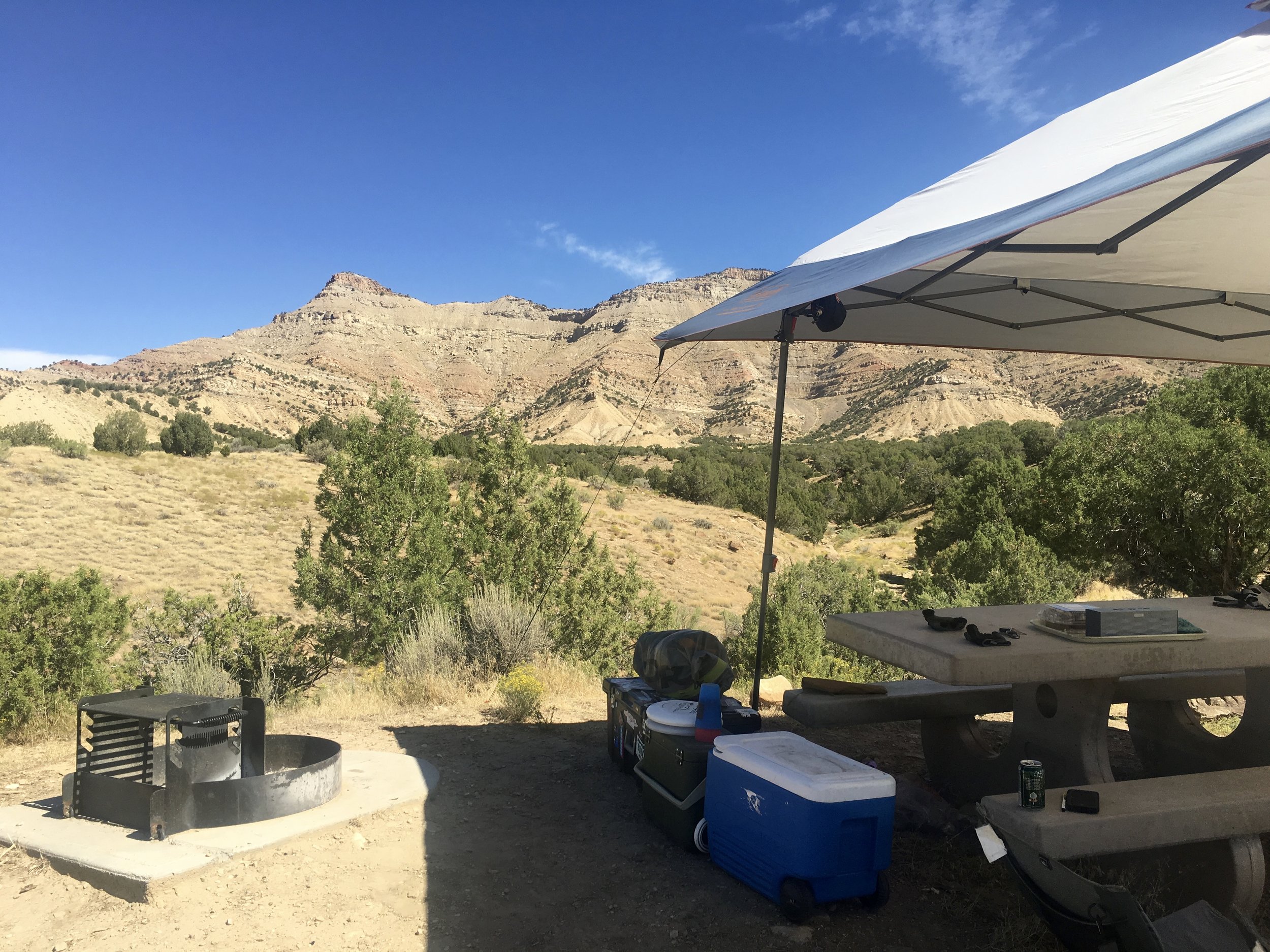 Campsite off 18 Rd in Fruita, CO Photo: Zach Husted