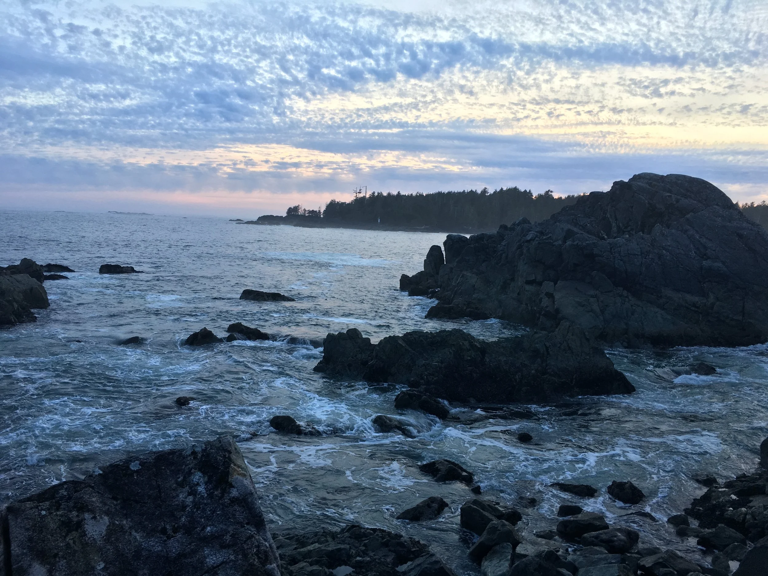 Hot Springs Cove, BC Sunset Photo: Zach