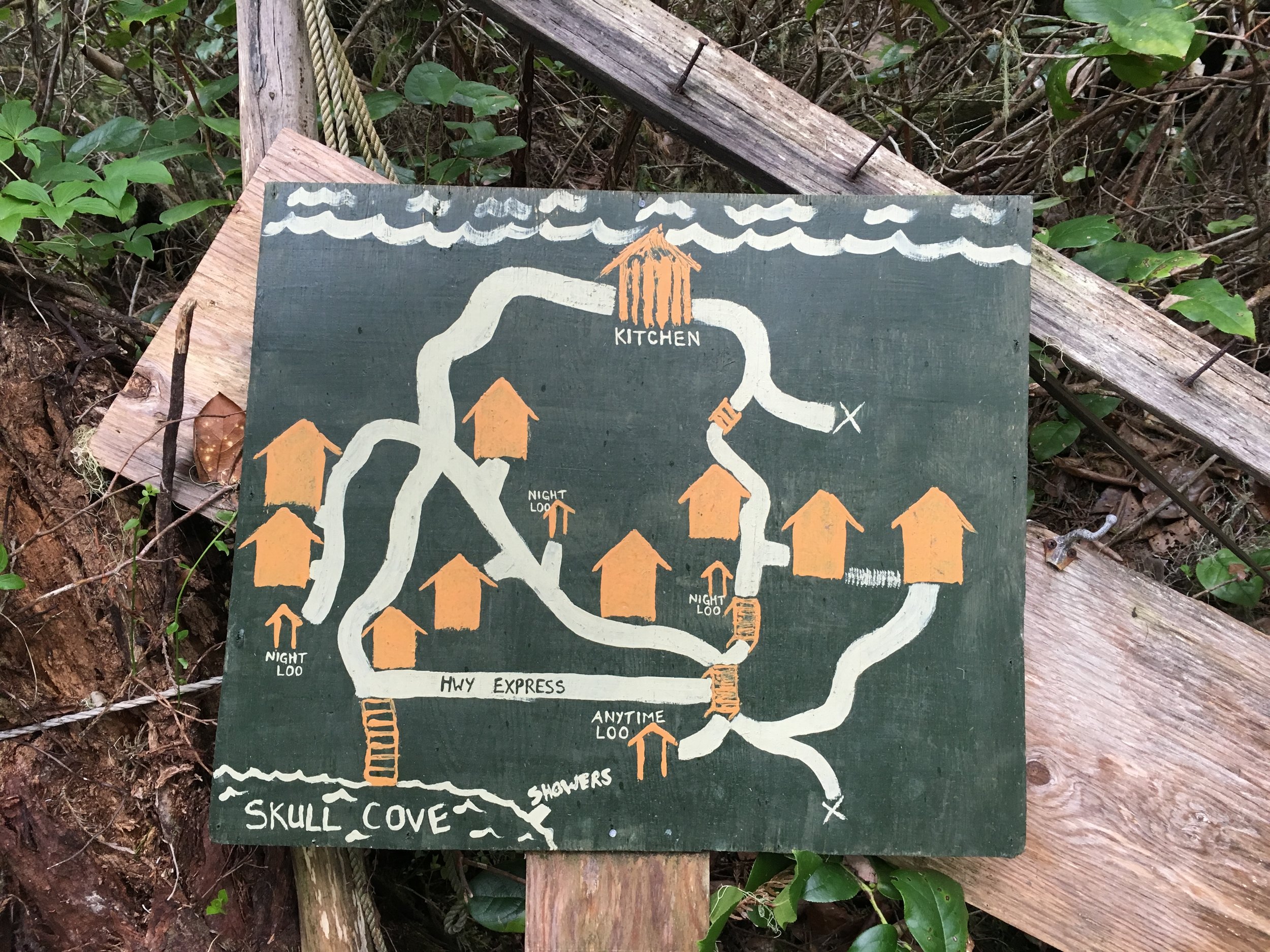 Skull Cove Map Photo: Zach Husted