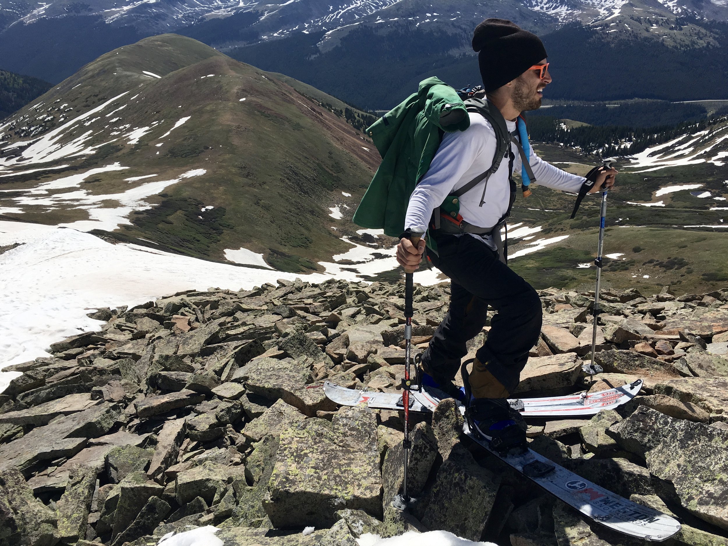 Jeff doing some Spring Skinnin' Photo: Zach Husted