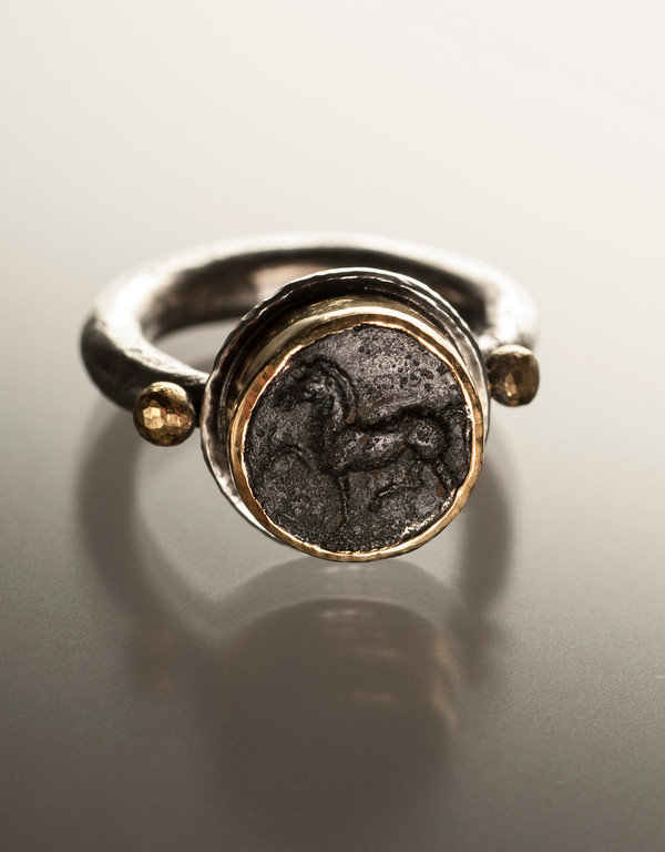Horse Coin Ring