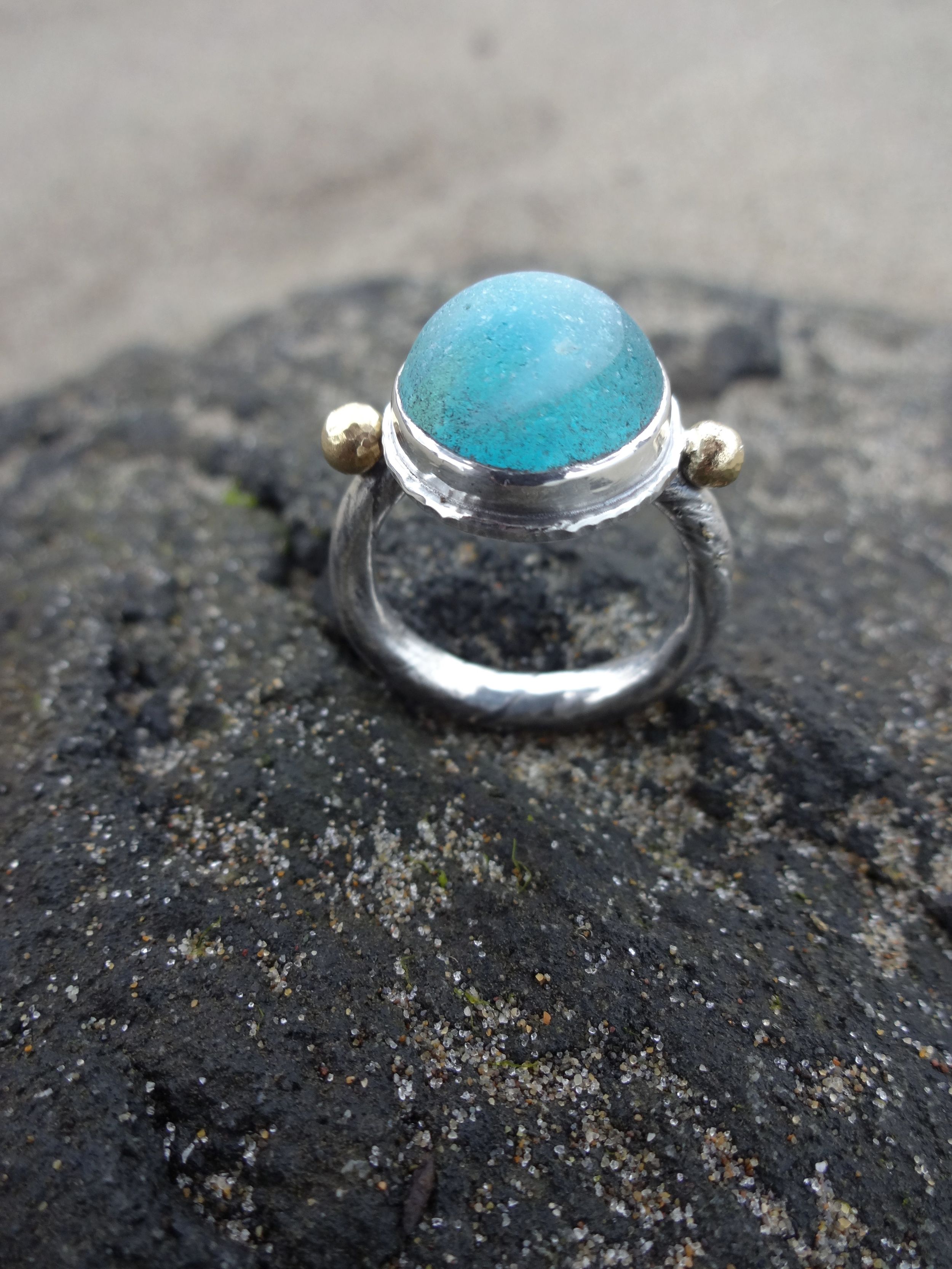Sea Marble Ring