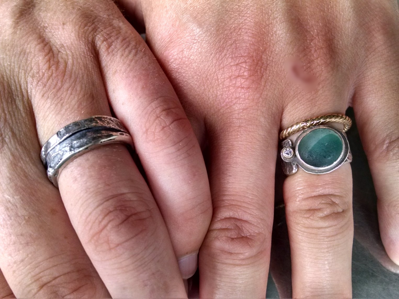 Wedding Bands, Nathan and Melissa