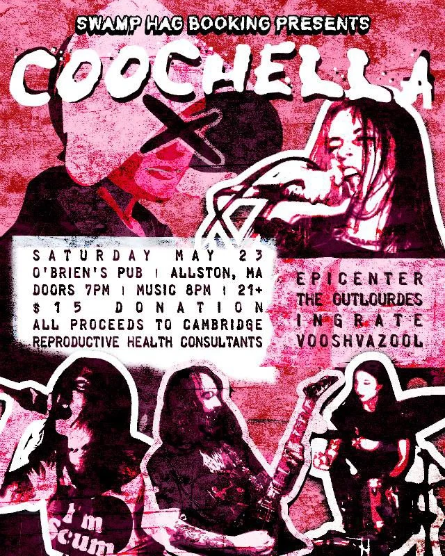 COOCHELLA - EPICENTER / THE OUTLOURDES / INGRATE / VOOSHVAZOOL
