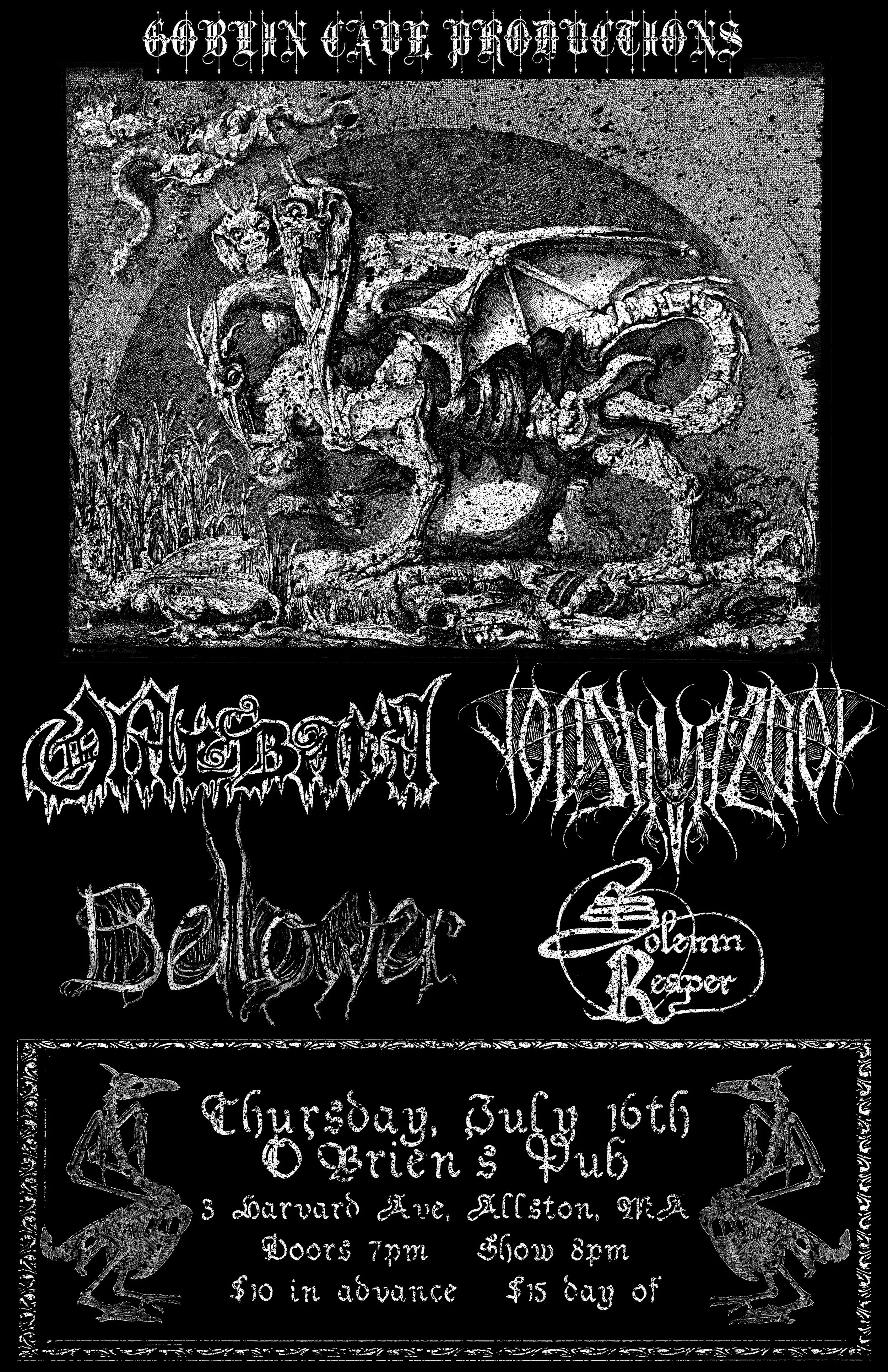 OLDE BARD / VOOSHVAZOOL / BELLOWER / SOLEMN REAPER