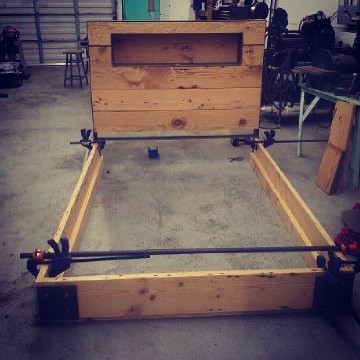 New bedframe in the works 🛏🛠#design #build #fabrication #vancouver
