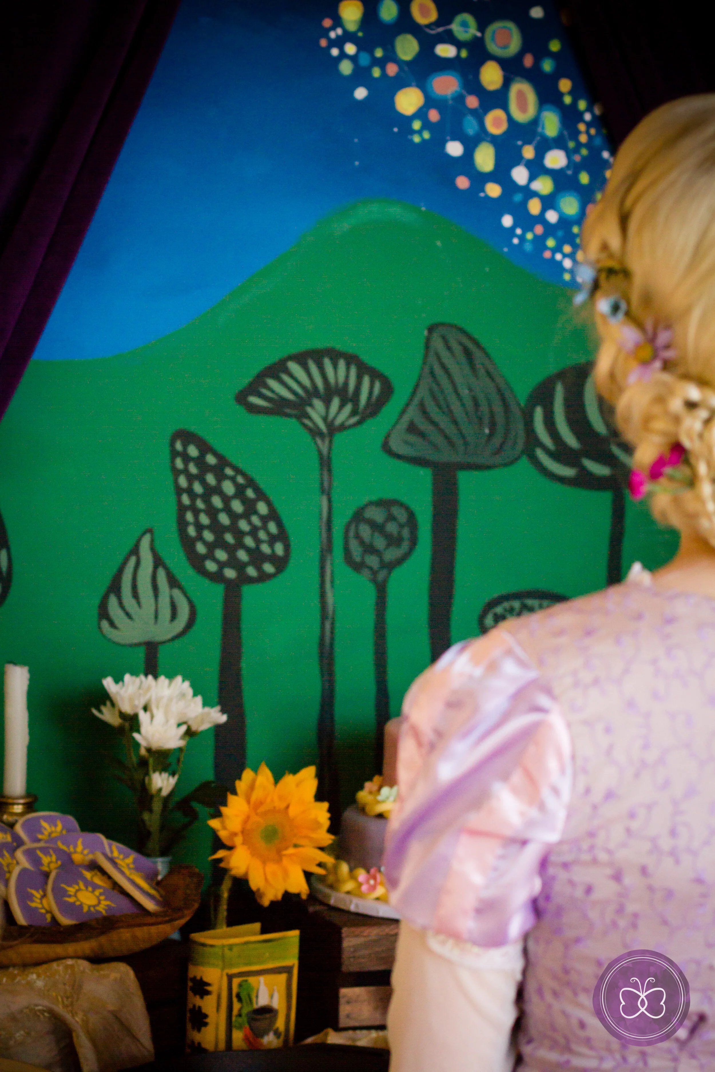 Lila's Rustic Tangled Party — Papillons Entertainment + Events