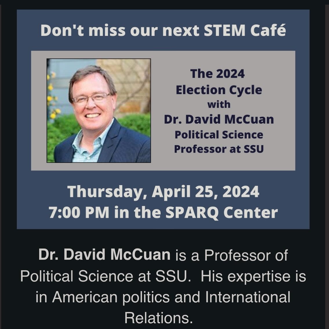 Don&rsquo;t miss our last STEM Cafe of this school year this Thursday at 7!
STEM Level 1 approved
#sparqatphs #stemcafe #pinerhighschool @pinerhighschool @srcschools