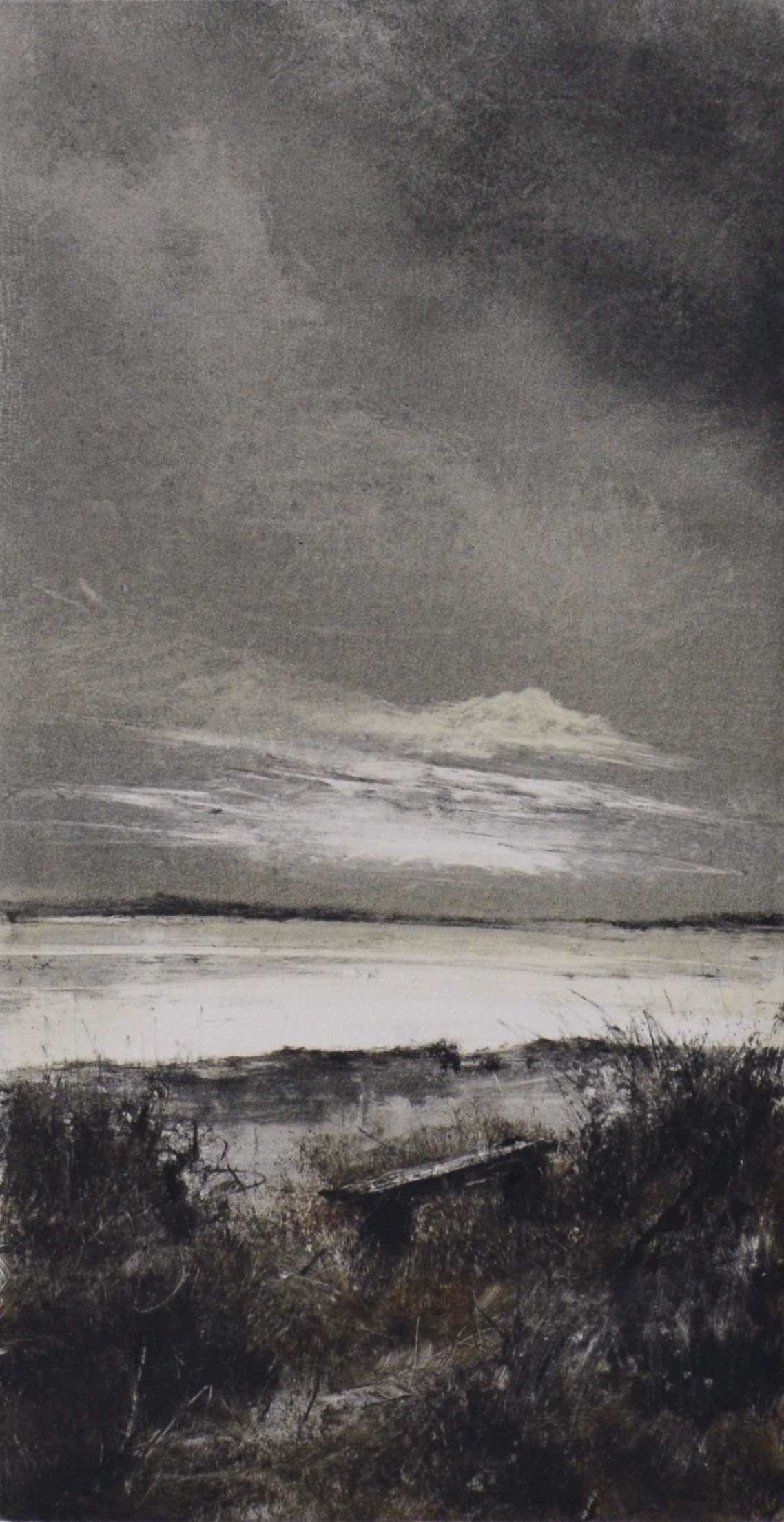 Marketa Kemp_Lake George VII._monotype_30x15cm.jpg