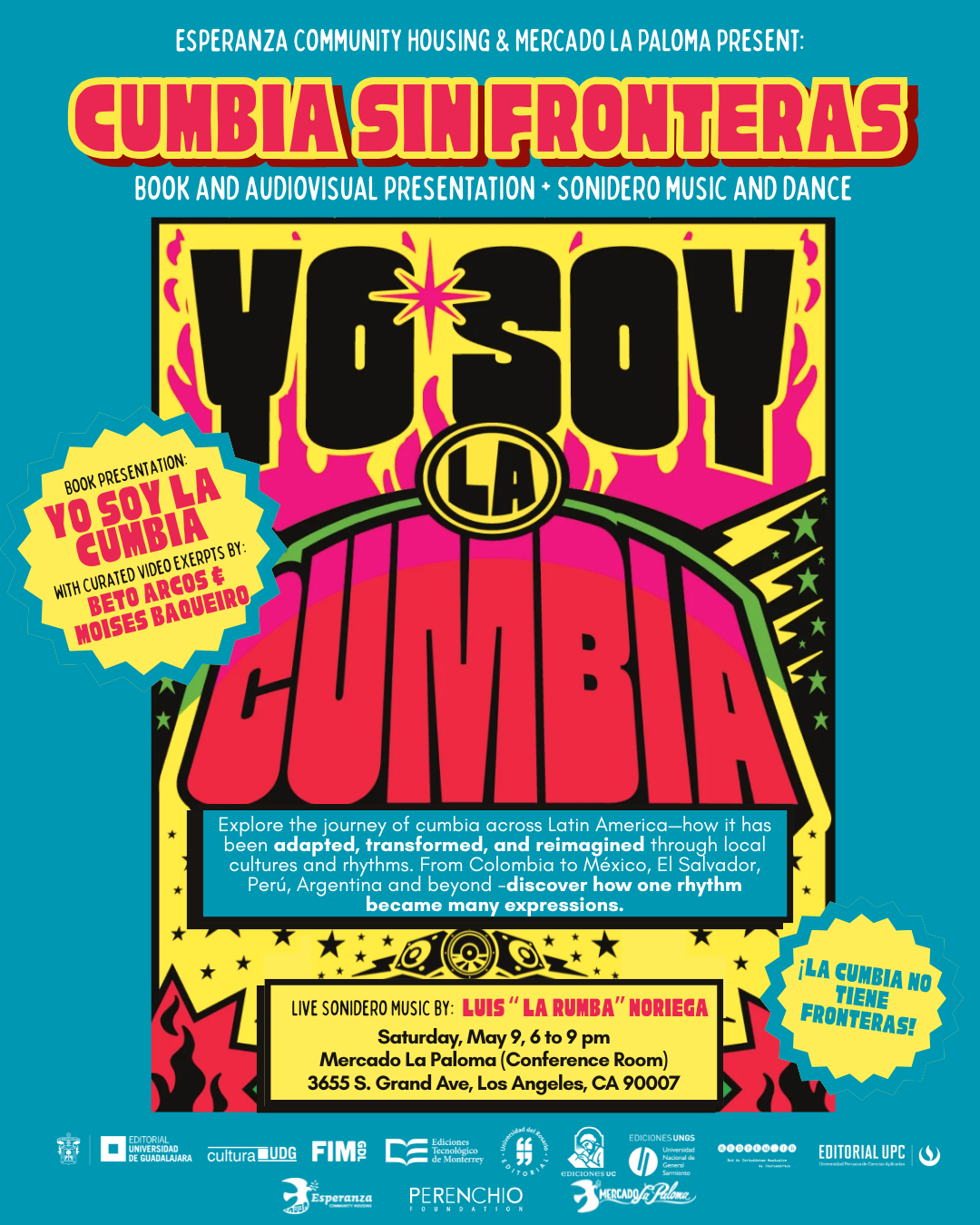 Cumbia Sin Fronteras: Book &amp; AudioVisual Presentation