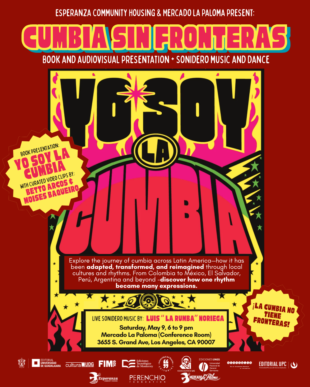 Cumbia Sin Fronteras: Book &amp; AudioVisual Presentation