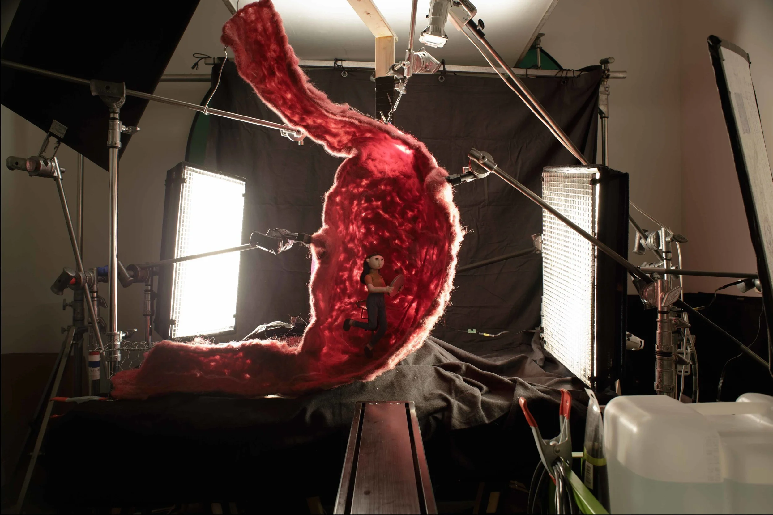 Behind the scenes of Siqi Song's animated short THE COIN.