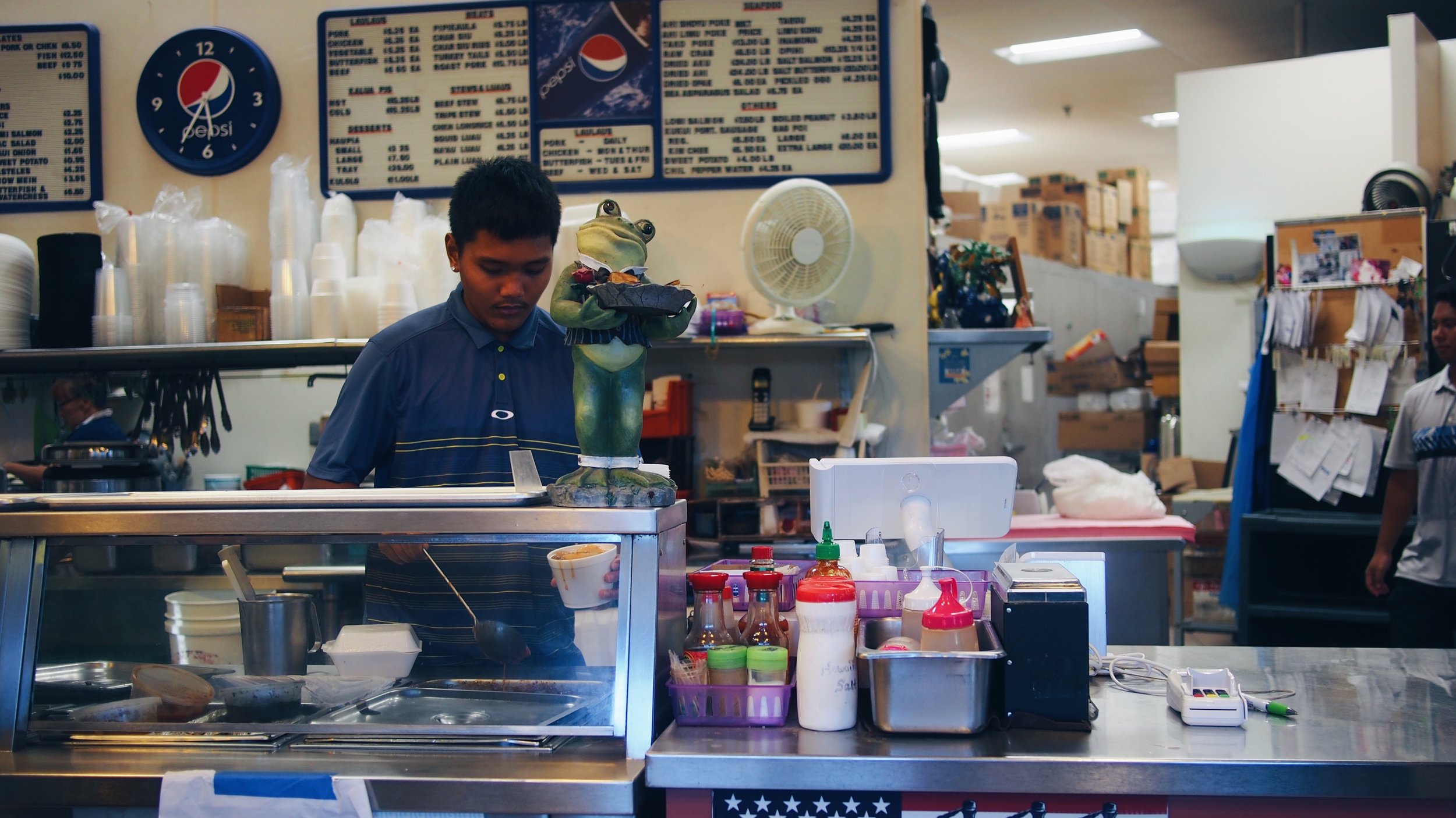 Young's fish market, honolulu