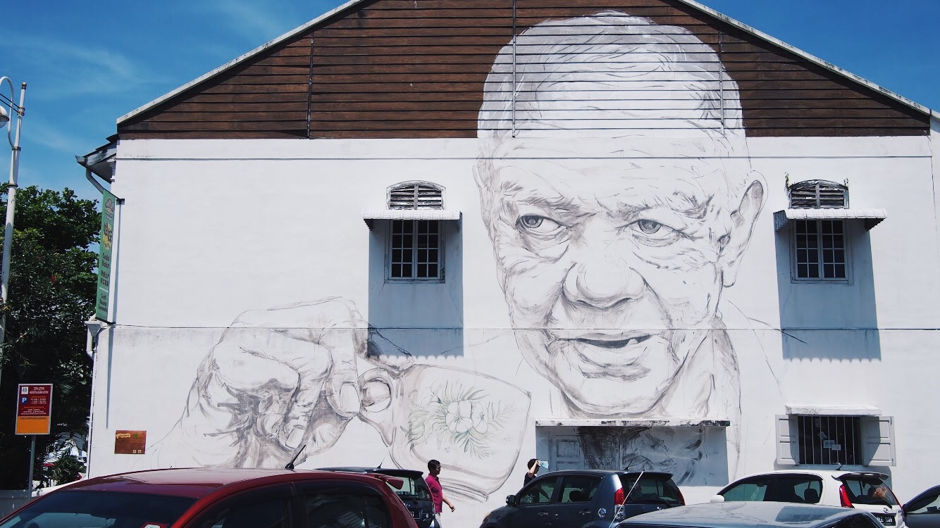 Street art in Ipoh, Malaysia
