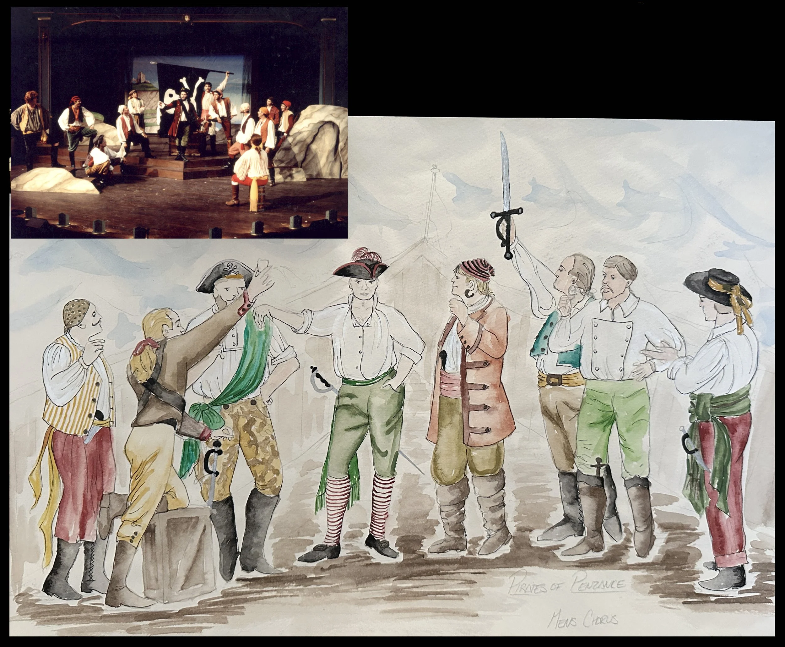 PIRATES OF PENZANCE by Gilbert & Sullivan - the pirates