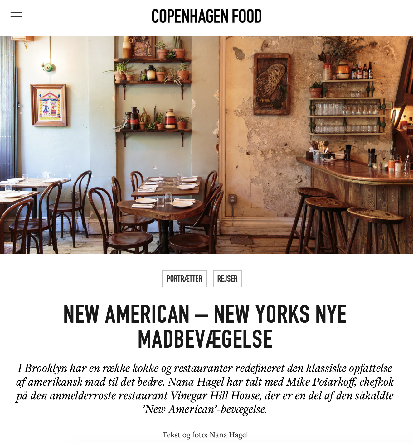 Copenhagen Food