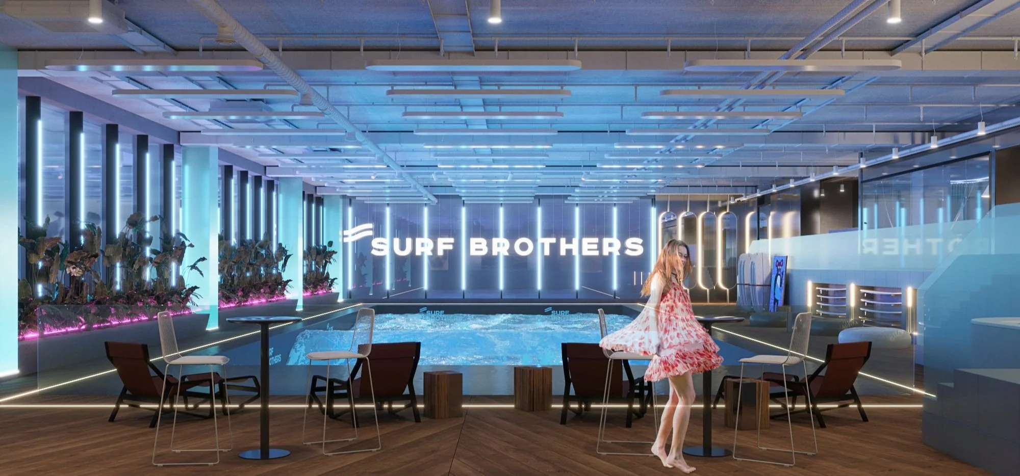 Бассейн с искусственной волной