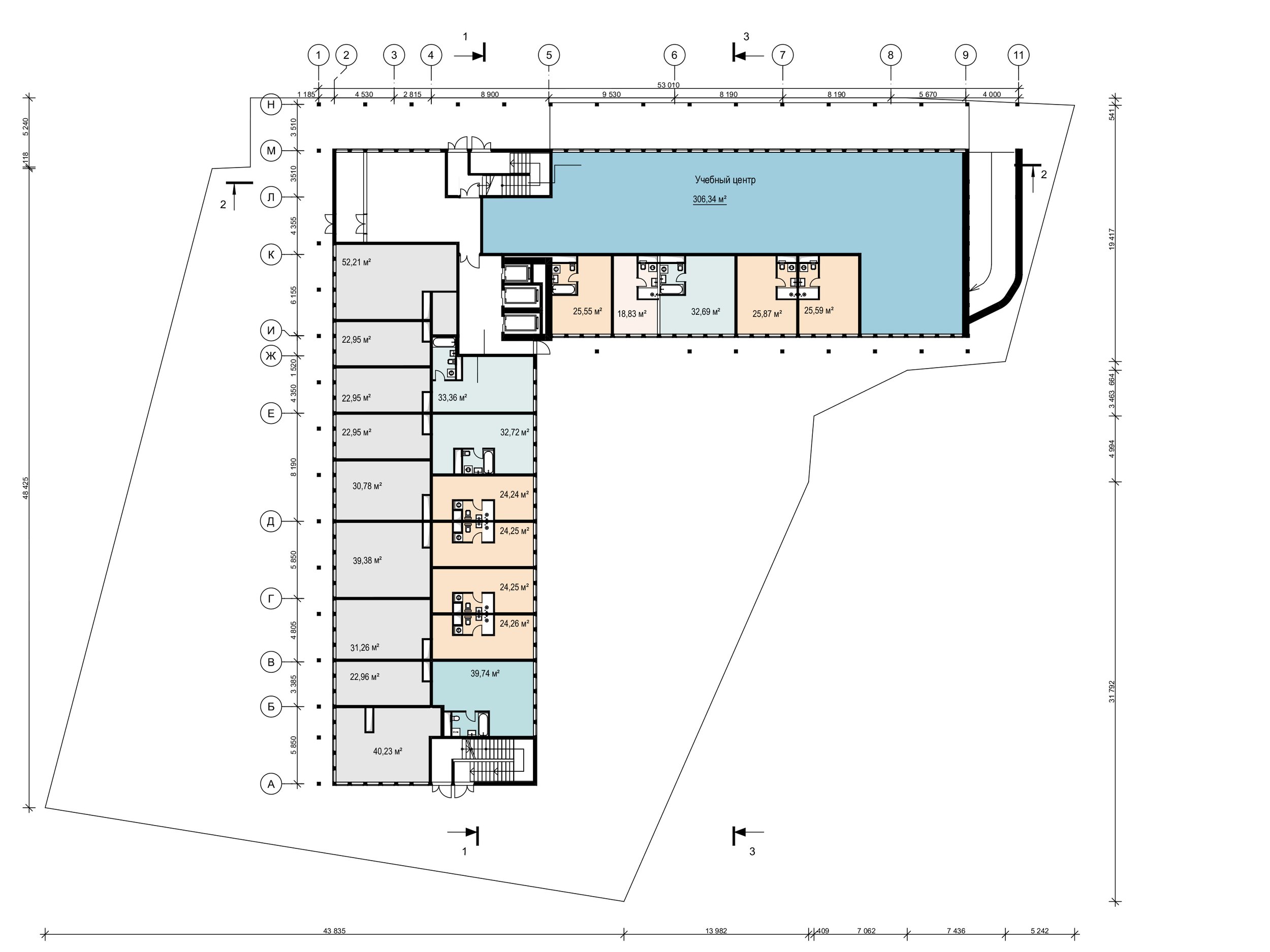 План 1 этажа