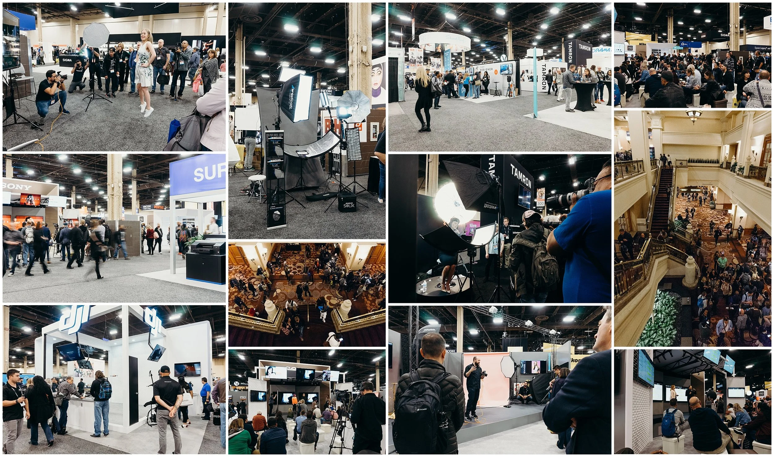 The hustle and bustle of WPPI