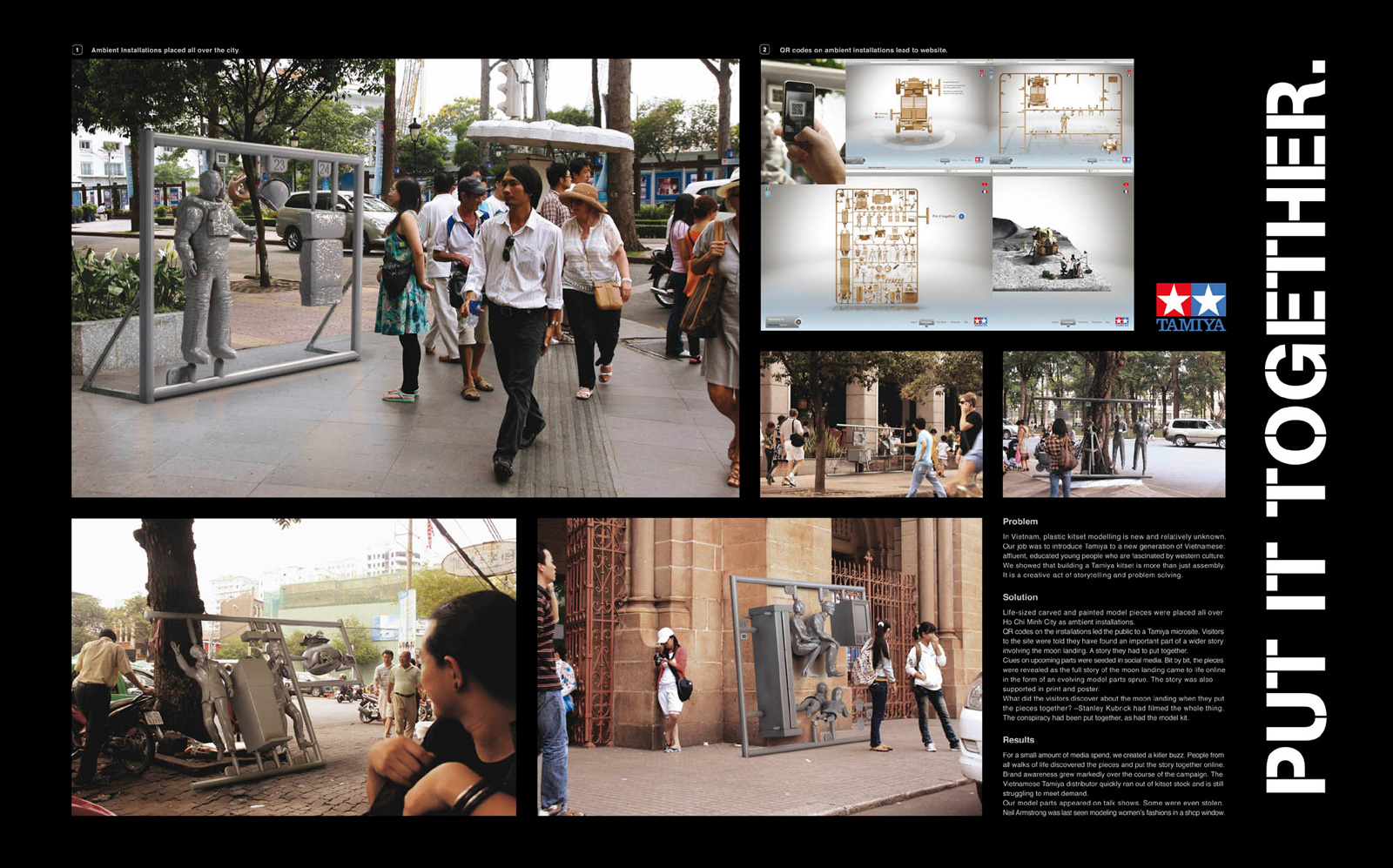 Tamiya. Put it together outdoor and digital.