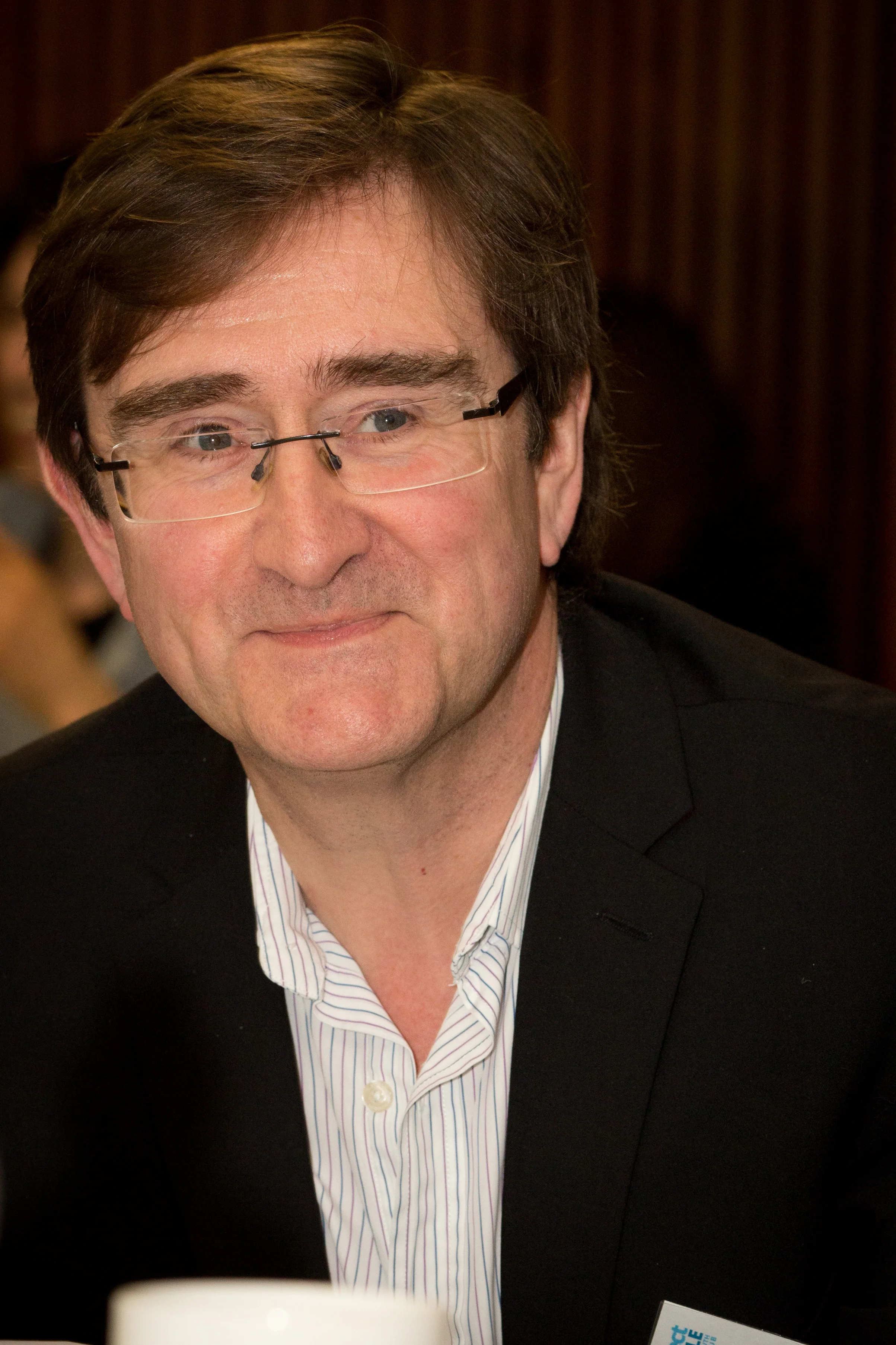 AESOP's CEO, Tim Joss, at the event