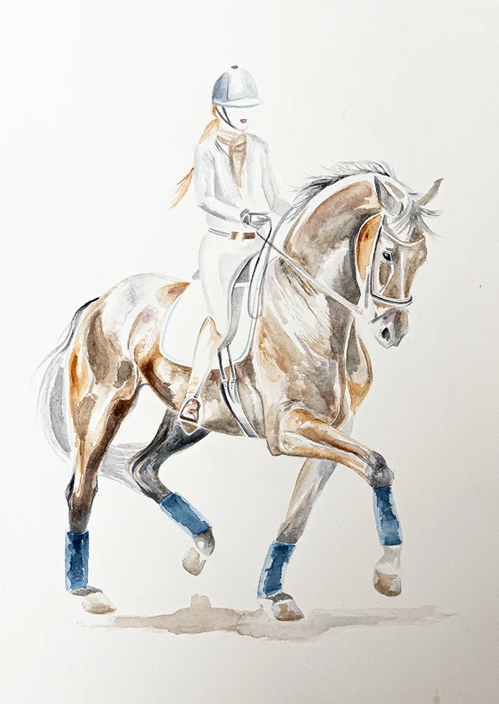 Horse Art | Watercolour Horse