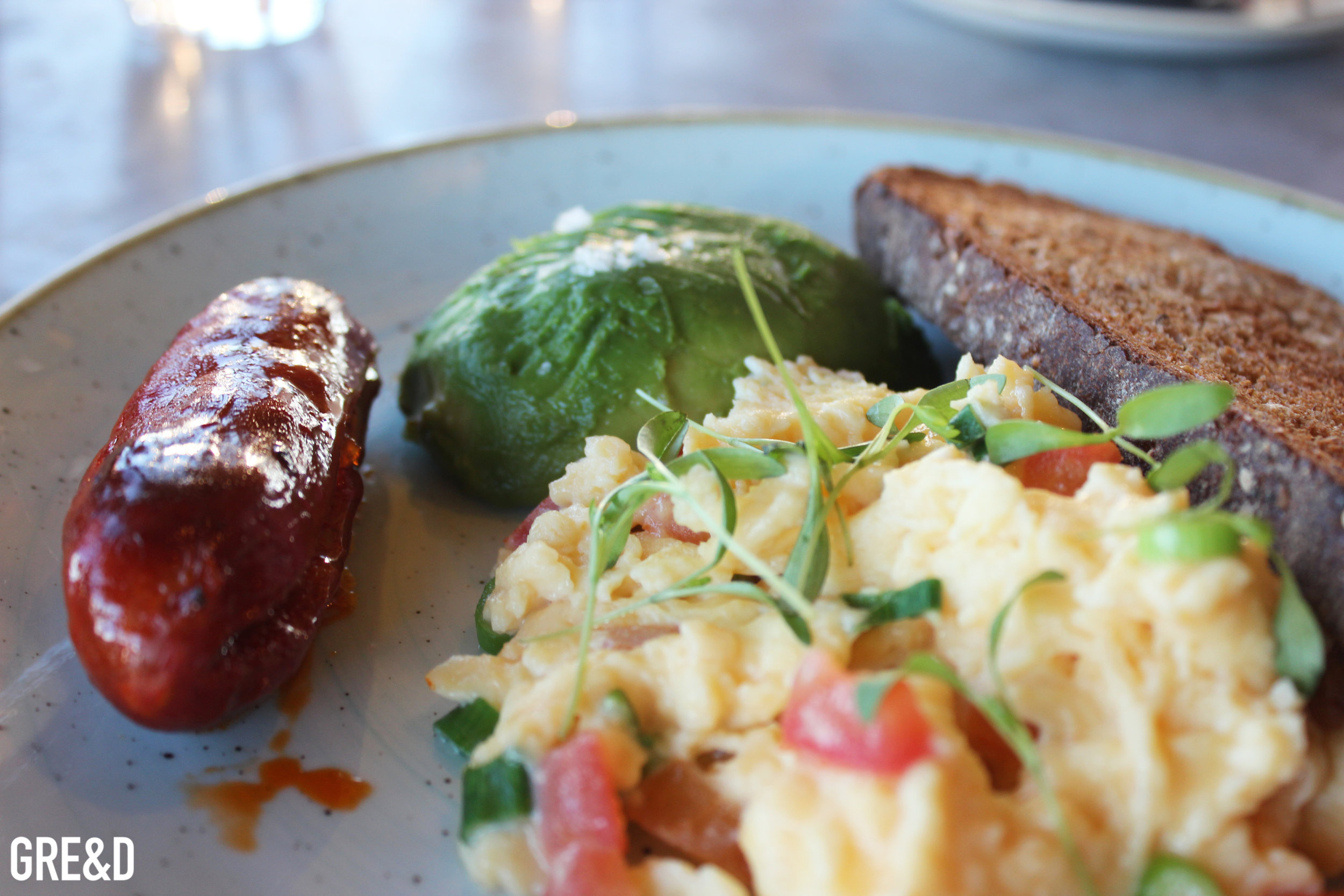 Breakfast at Duck & Waffle