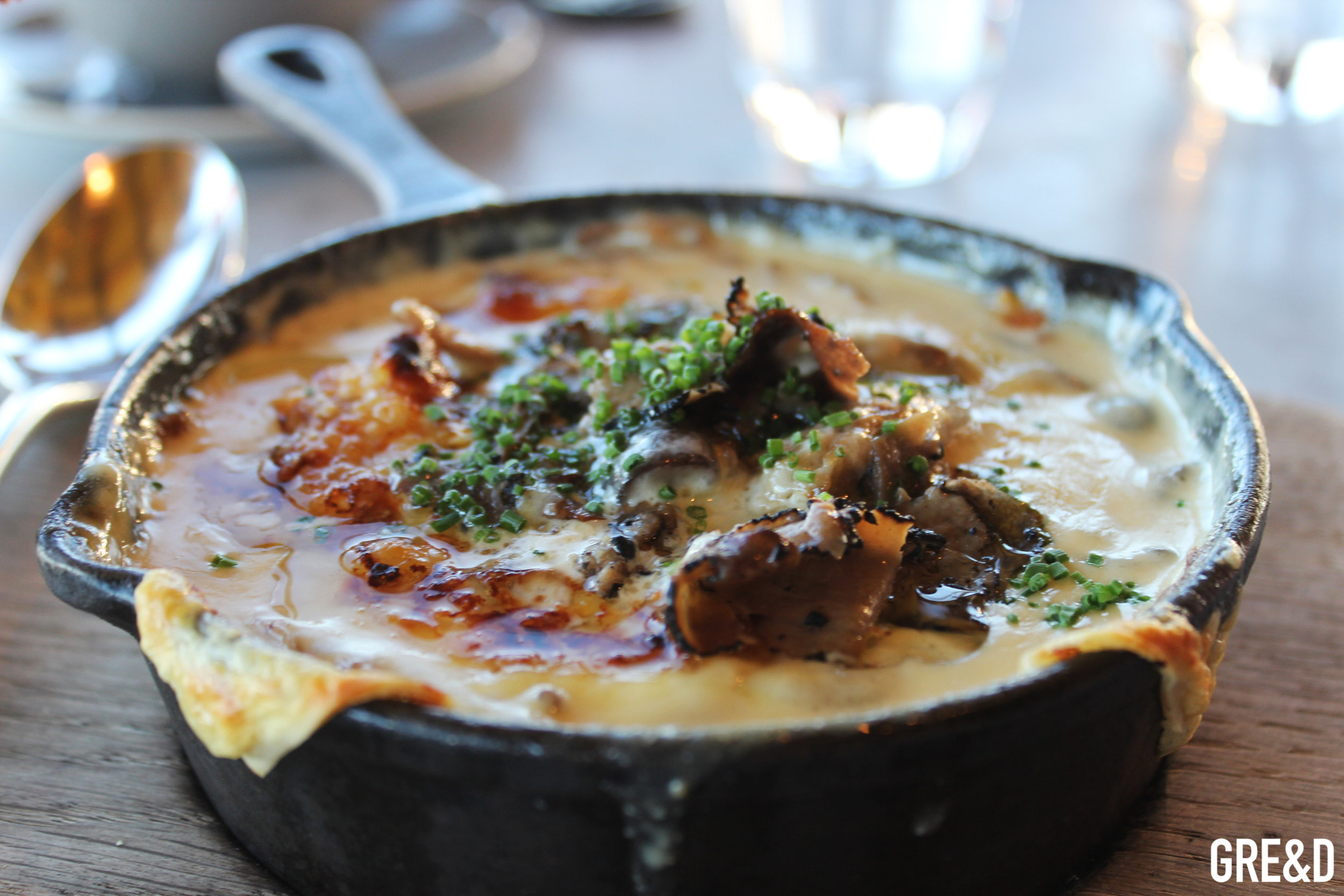 Breakfast at Duck & Waffle