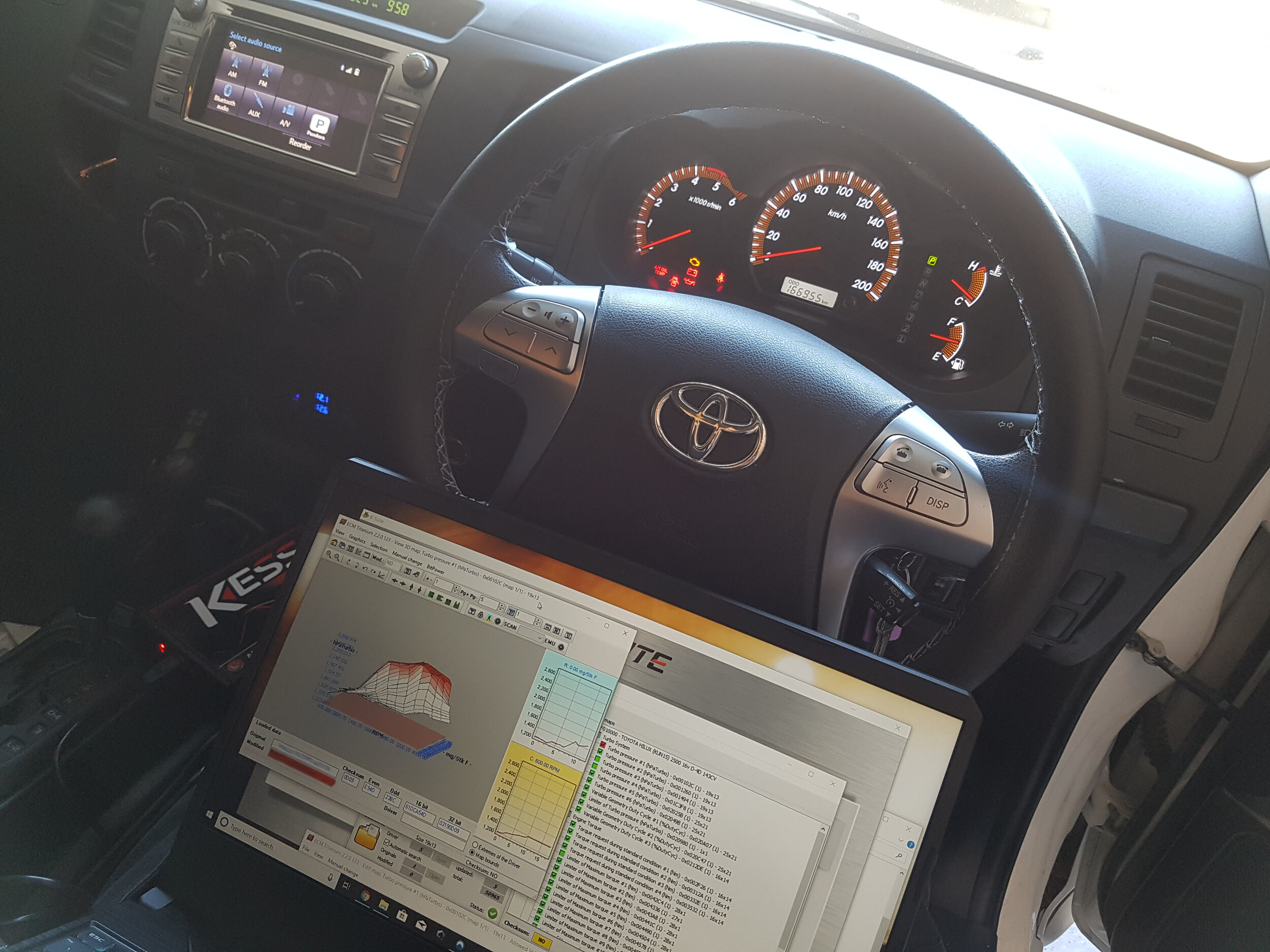 Hilux 1kd ecu remap stiller auto repairs, w.a