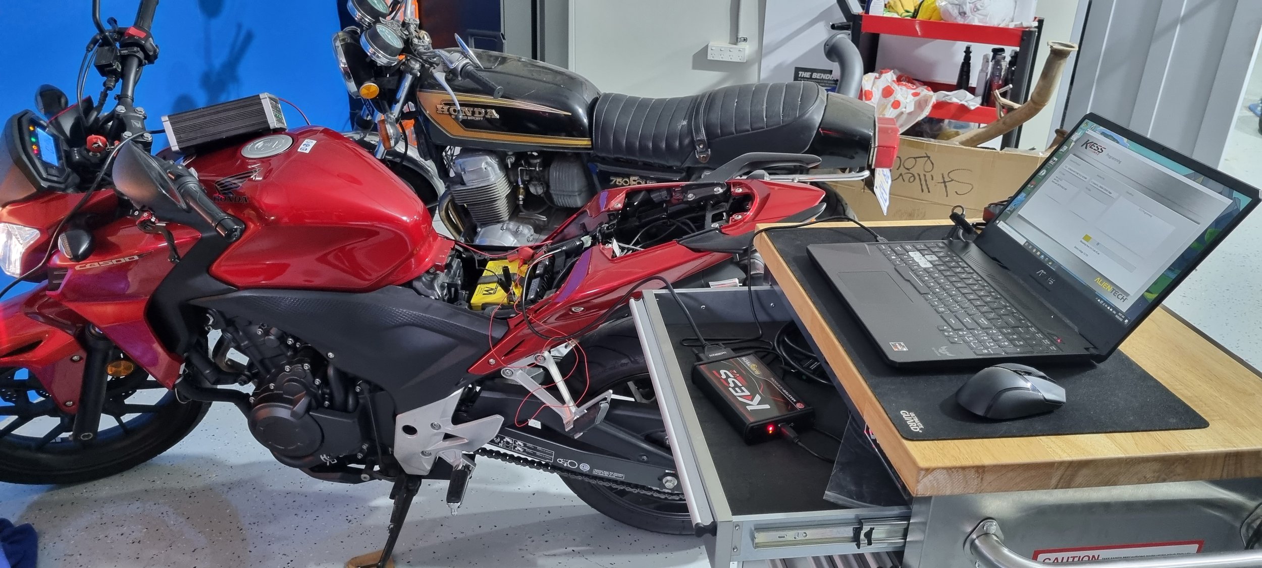 Honda CB500F Remapping
