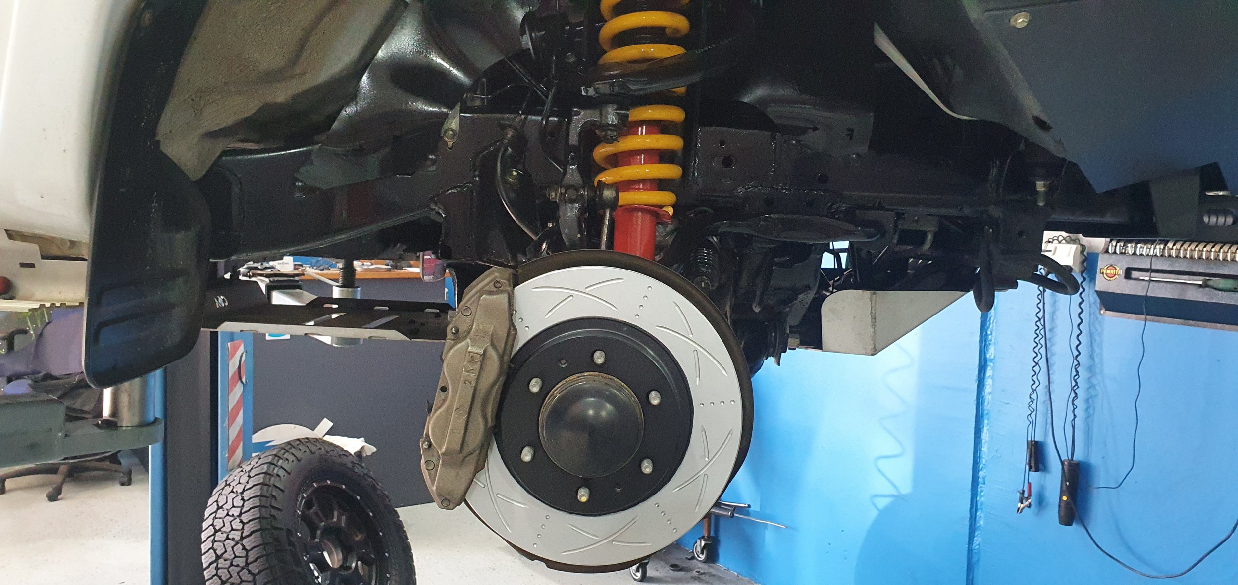 Toyota Hilux Brake Upgrade