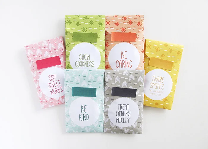 paper bag tutorial finished bags