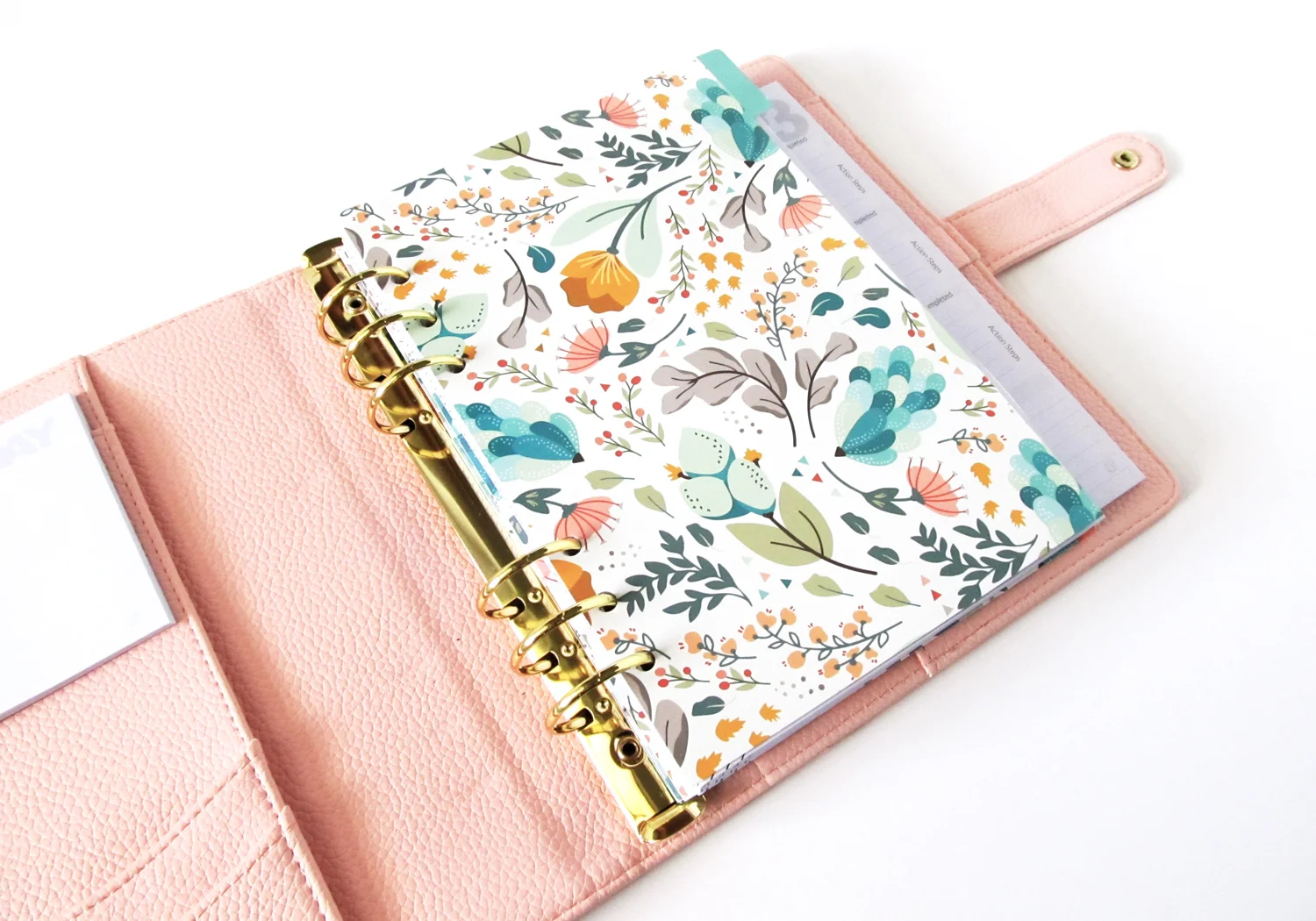 The custom pattern design I created for the first launch of the Green & Lyme Planners. See the complete Green & Lyme project here .