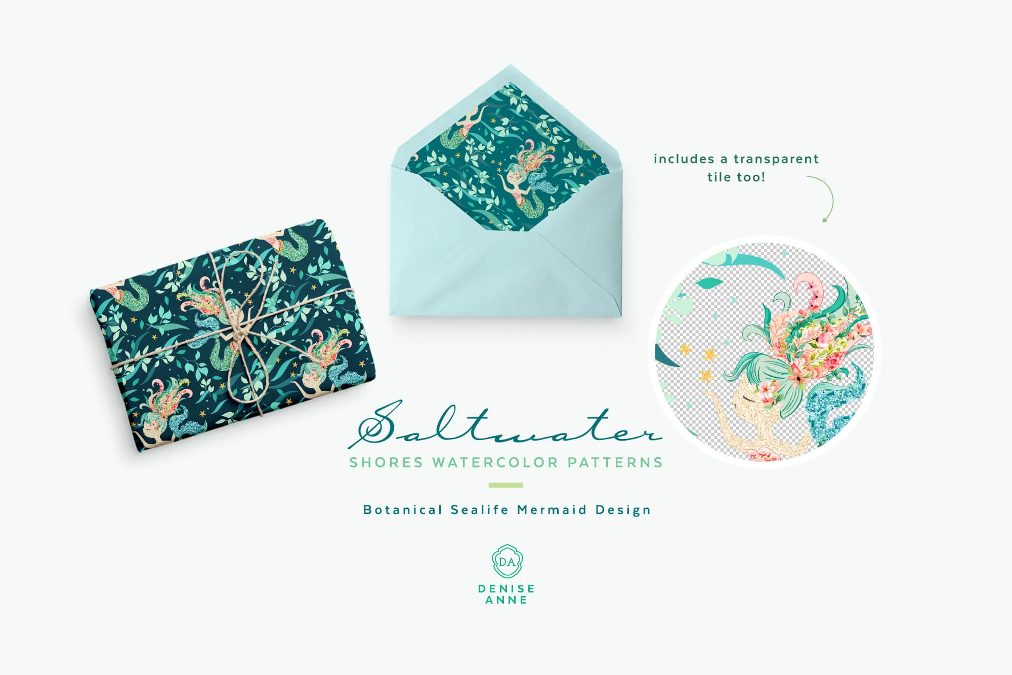 saltwater-shores-botanical-sealife-mermaid-stationery-pattern-example.jpg