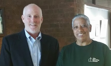 TMH Building Manager, Mike Shaw, and Maintenance Supervisor, Victoria Galindez