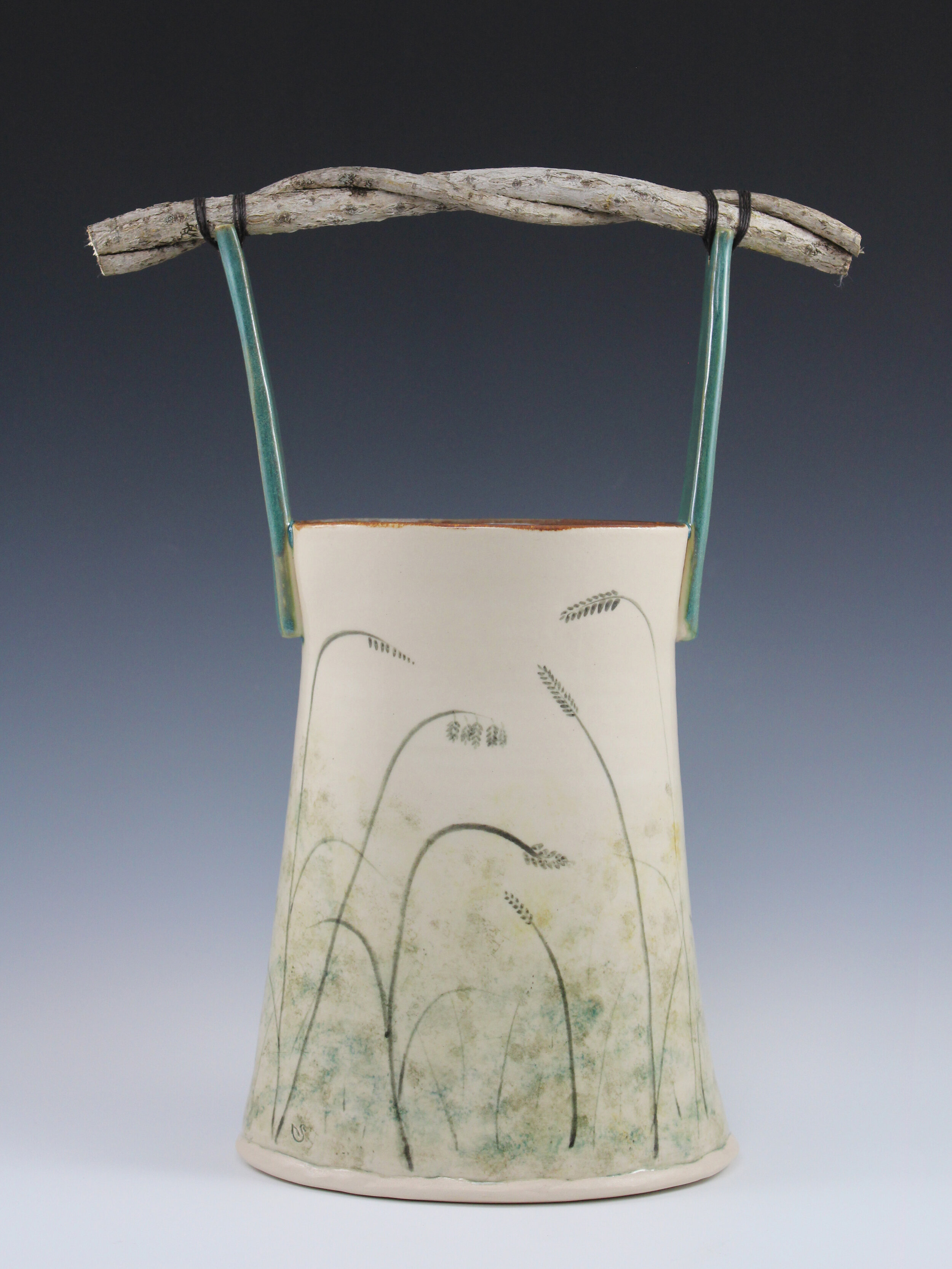 K. Swan, Handled Vase