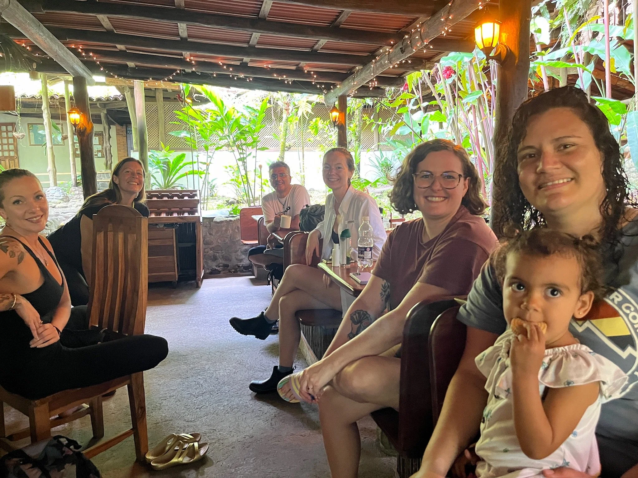 New Teachers waiting to leave the ranch