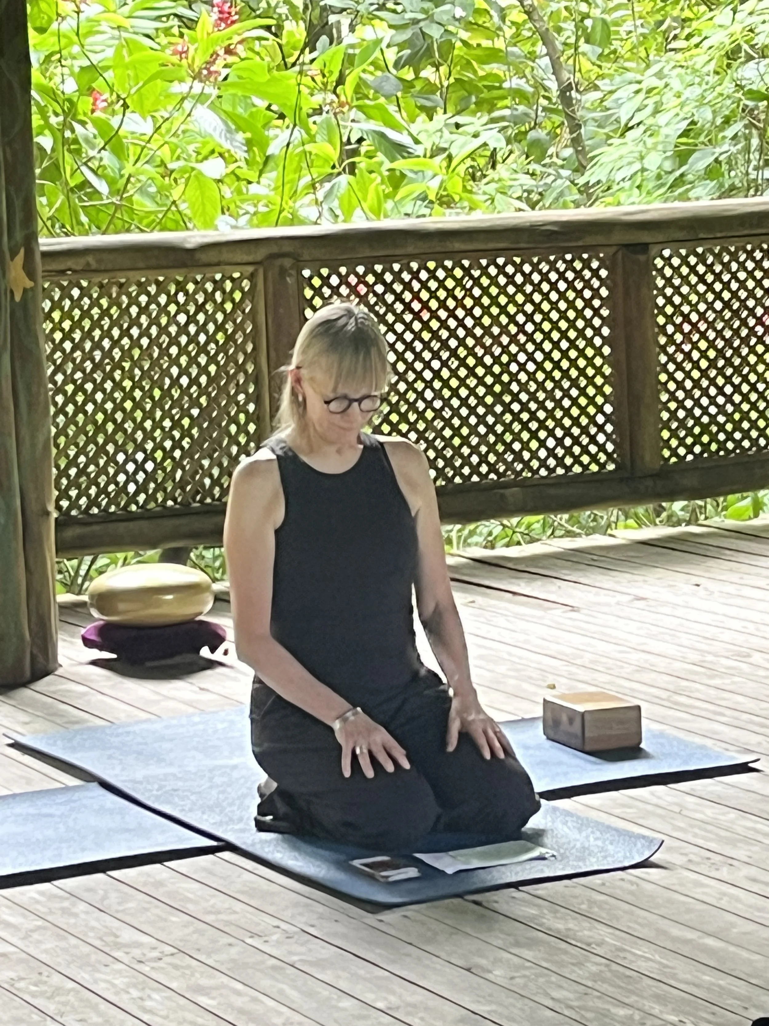 Anette teaching her final sequence