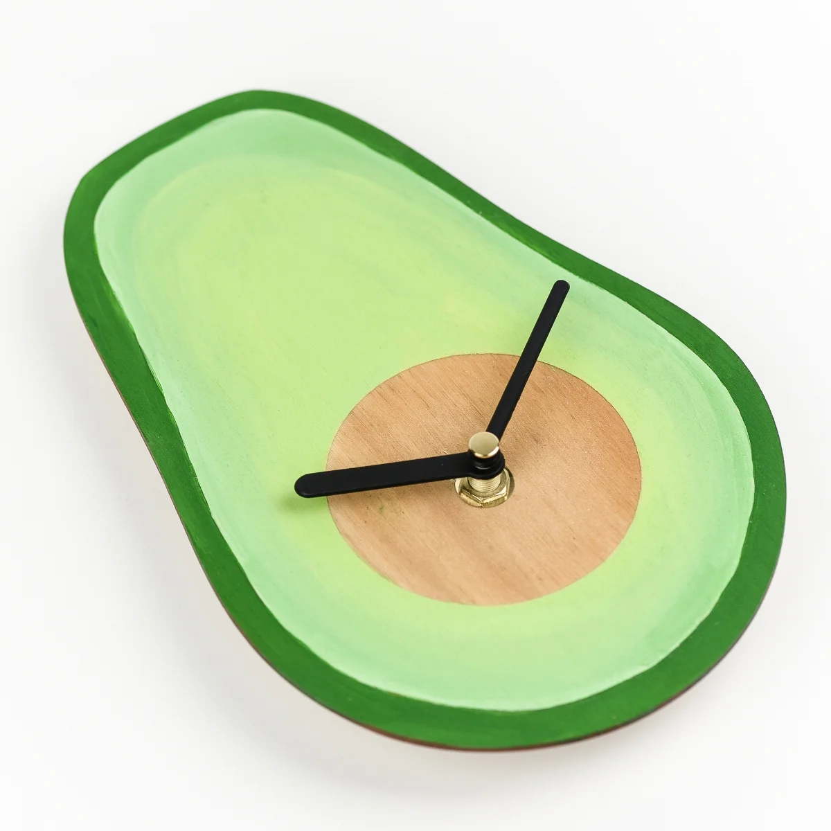 avocado wall clock