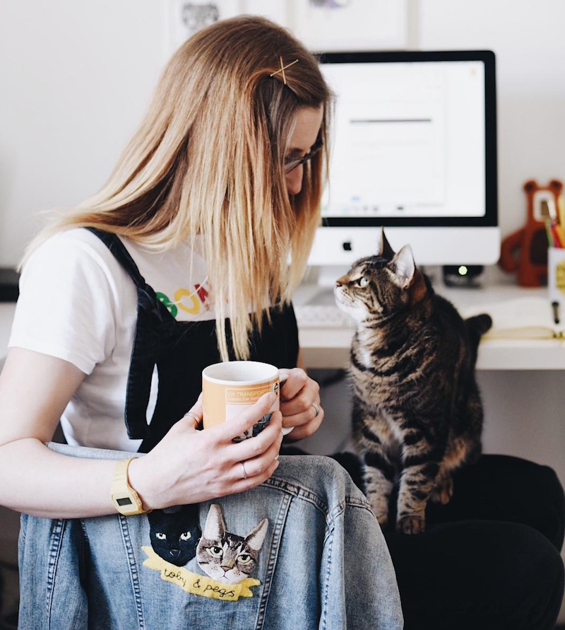 Trying to prove I do more than just drink tea and chat to the cats all day…