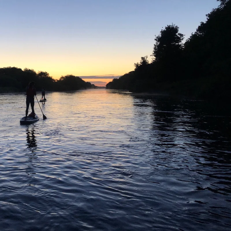 Hello Sunshine sunrise SUP Nottingahm.jpg