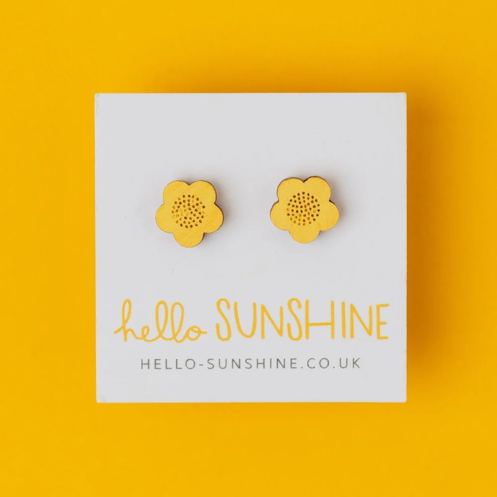 BUTTERCUP STUD EARRINGS