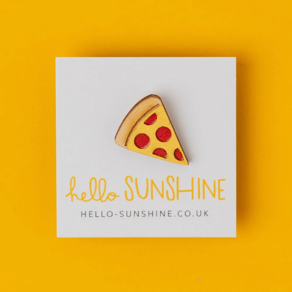 PIZZA LAPEL PIN