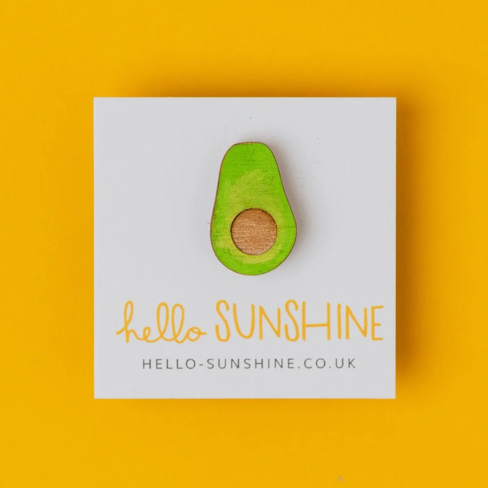 AVOCADO LAPEL PIN