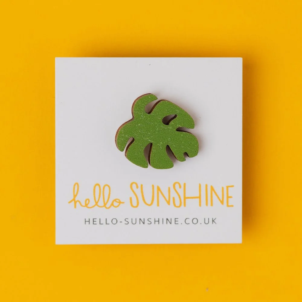 CHEESE PLANT LAPEL PIN